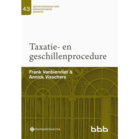 43-Taxatie- en geschillenprocedure (Paperback)