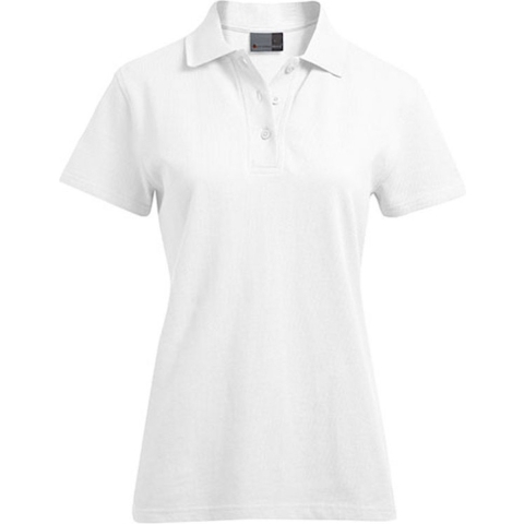 Promodoro E4005F Women´s Superior Polo - White - M