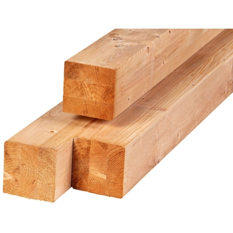 Paal Red Class Wood 12,0x12,0x250 cm Tuindeco - Tuindeco