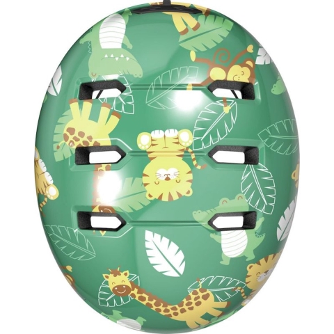 Abus Fietshelm - Skurb Kid - Green Jungle - Abus - 51-55 cm - Fietshelm