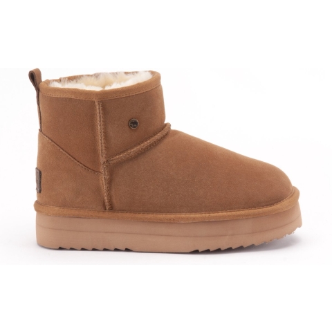 Warmbat Wallaby Woman Platform Enkellaarzen