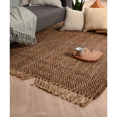 Boho&me Jute vloerkleed Chunky - Boho&me - bruin|naturel - 300x400 cm