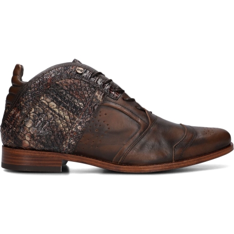 Rehab Kurt II Wood 4000 brwn Nette veterschoenen