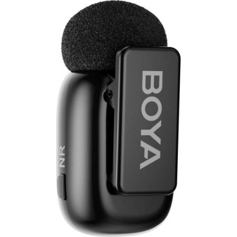 Boya Mini-12 - 2.4 GHz Ultra-Mini Wireless Microphone (Black) - 2TX + 2RX