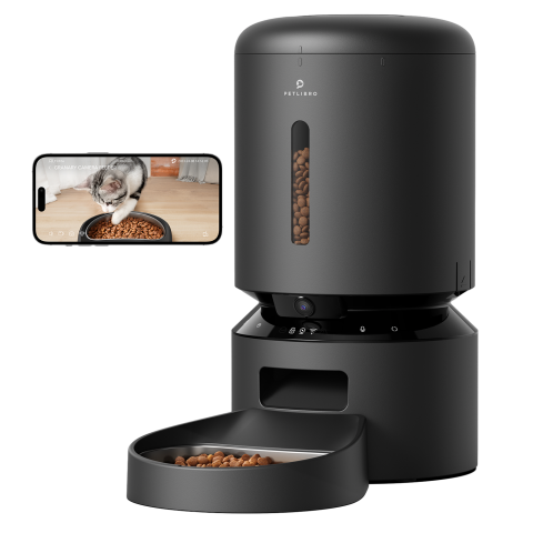 Petlibro Granary Camera Monitoring Feeder Black Voedsel Dispenser