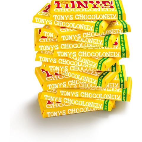 15x Tony's Chocolonely Melk Noga 180 gr