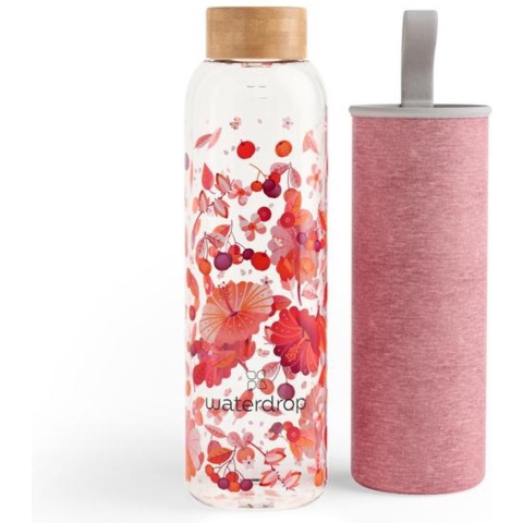Waterdrop Glazen Fles Relax