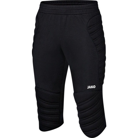JAKO 8938K Keeperbroek Capri Kids - Zwart - 128