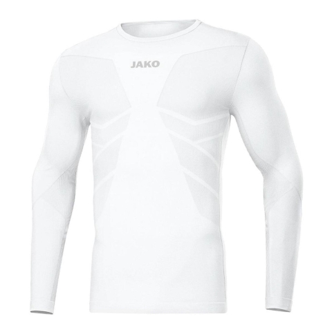 JAKO 6455 Longsleeve Comfort 2.0 - Wit - XL