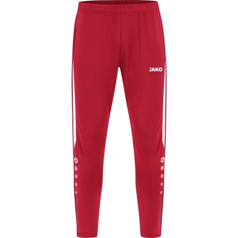 JAKO 8423 Trainingsbroek Power - Rood/Wit - S
