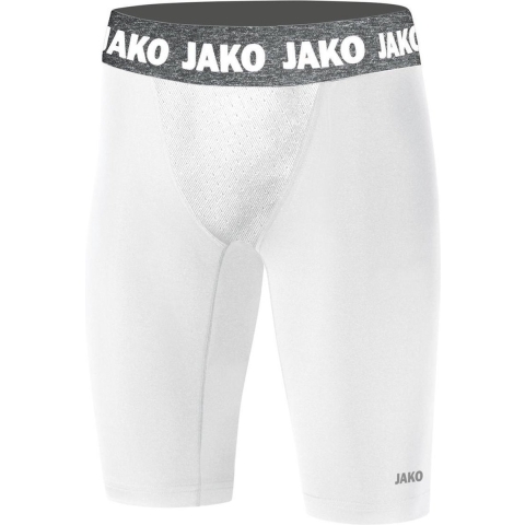 JAKO 8551 Short Tight Compression 2.0 - Wit - L