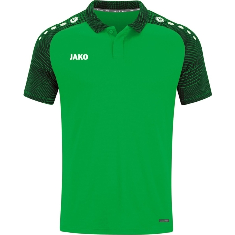 JAKO 6322 Polo Performance - Zachtgroen/Zwart - L
