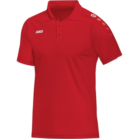 JAKO 6350 Polo Classico - Rood - 4XL