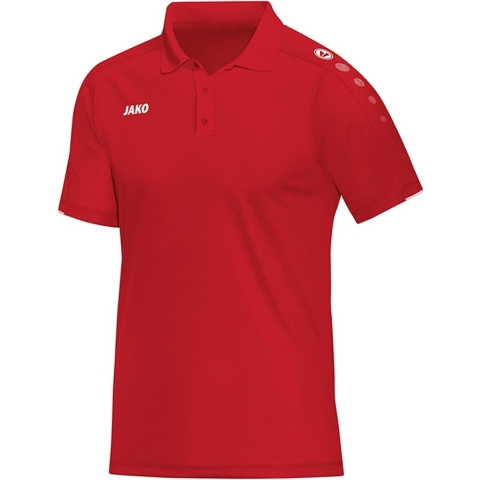 JAKO 6350K Polo Classico Kids - Rood - 140