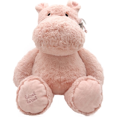 Label Label Knuffel Nijlpaard Harvey L Roze
