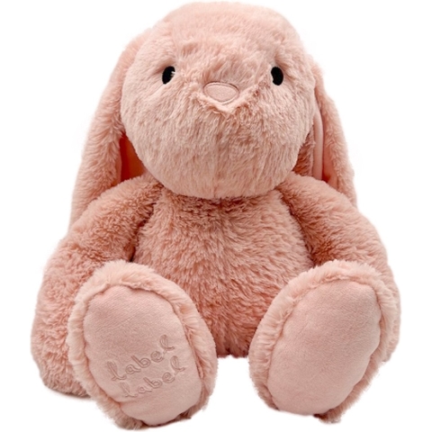 Label Label Knuffel Konijn Rosa L Roze