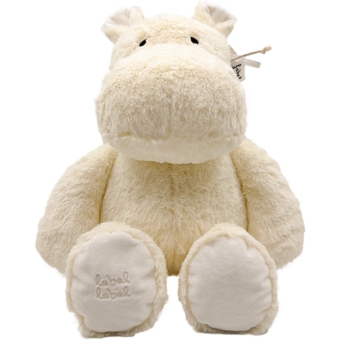 Label Label Knuffel Nijlpaard Harvey L Ivoor