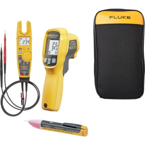 Fluke T6-600/62MAX+/1ACE Multimeter, Elektrotester Digitaal CAT III 600 V Weergave (counts): 2000