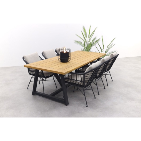 GI Margriet black |Noah tuinset -7-delig
