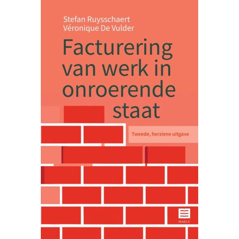 Facturering van werk in onroerende staat (Paperback)