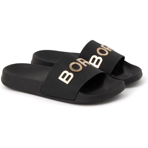 KNOX MLD MET W 09 BLK-RGLD Slippers