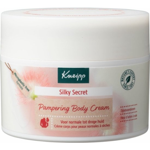 Kneipp Silky Secret - Body crème - Zijdeboombloesem - Voor de normale tot droge huid - 1 st - 200 ml