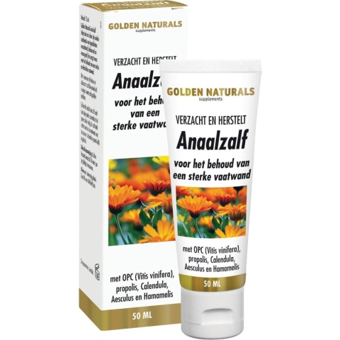 Golden Naturals Anaalzalf (50 milliliter)