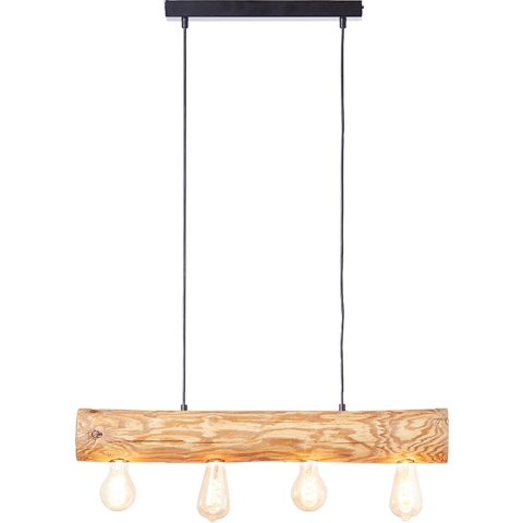 Brilliant Trabo 99432/35 Hanglamp E27 Eiken