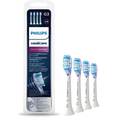 Philips Sonicare AdaptiveClean Gum HX9054/17  - Opzetborstel - 4 stuks