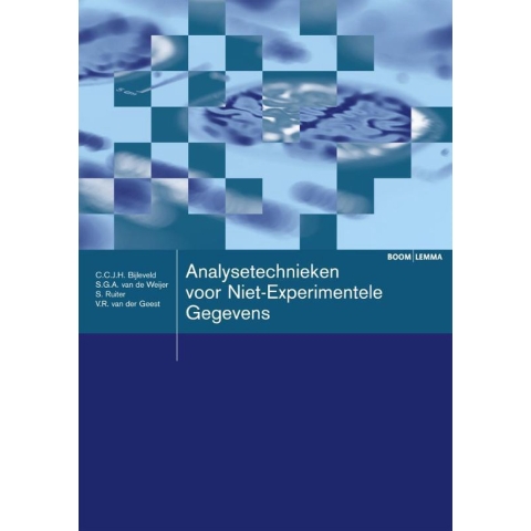 Analysetechnieken voor niet-experimentele gegevens (Paperback)