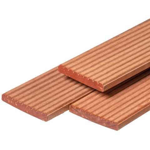 Vlonderplank bangkirai 2,1x14,5x305 cm Tuindeco - Tuindeco