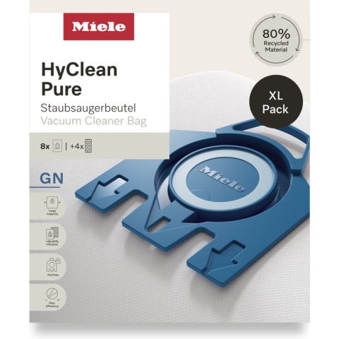 Miele GN XL HyClean Puur 8 stofzuigerzakken
