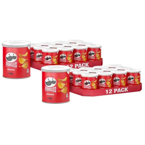 2x Pringles Chips Original 12 x 40 gr
