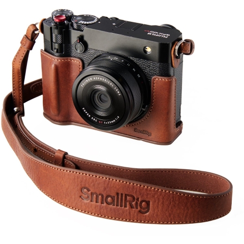 SmallRig 5268 Leather Case Kit for FUJIFILM GFX100RF (Brown)