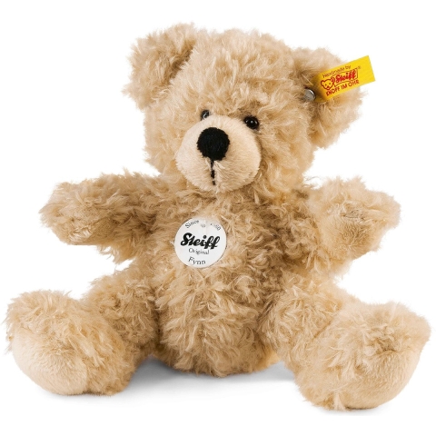 Steiff Knuffel - Fynn Teddy Bear - 18 cm - Beige - Steiff - OneSize - Knuffel