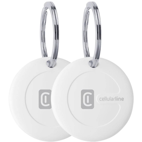 Cellularline Tracy Duo Bluetooth tracker Wit