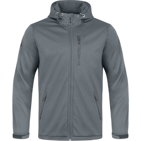 JAKO 7607 Softshelljas Premium - Steengrijs - 3XL