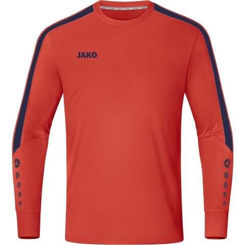 JAKO 8923 Keepershirt Power - Flame/Marine - L