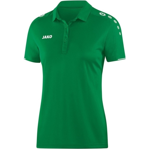 JAKO 6350D Polo Classico Dames - Sportgroen - 42