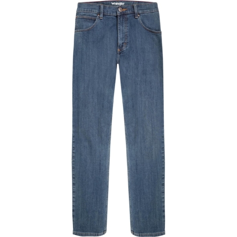 Wrangler Straight Regular Jeans Voor Heren - Darkstone Blauw - Maat W32x32L