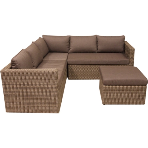 Gibson loungeset natural kobo grey - Eurofleur aanbieding