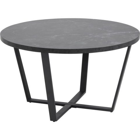 by fonQ Hein Salontafel Ø 77 cm - Zwart