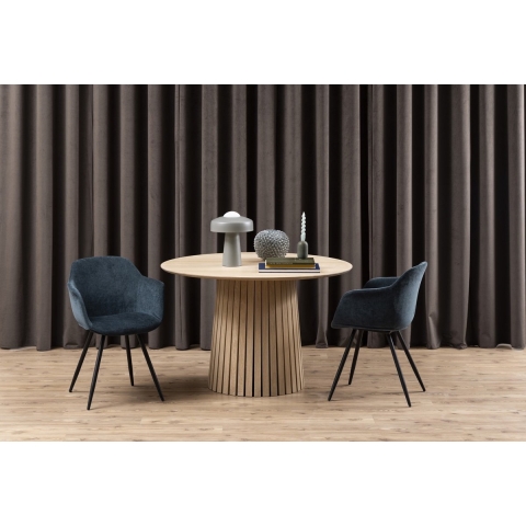 by fonQ Tower Eettafel Ø 120 cm - Eiken