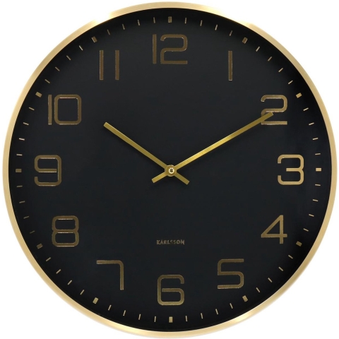 Karlsson - Wall Clock Elegance Glow