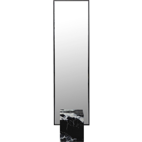 Kare Staande Spiegel Hulda Black 46x180cm