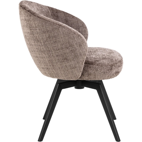 by fonQ Arla Eetkamerstoel - Glans Taupe
