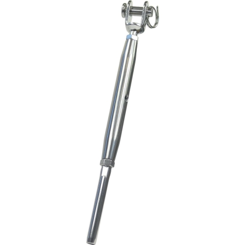 Marinetech Wantspanner M16 met Gaffel en Walsterminal Gelast BL: 8000kg