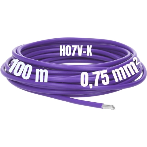 LAPP 4160207 Draad Multi-Standard SC 2.1 1 x 0.75 mm² Violet 100 m