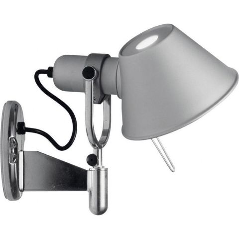 Artemide Tolomeo Faretto wandlamp retrofit zonder schakelaar