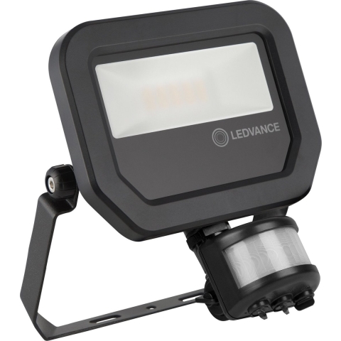 LEDVANCE LED Bouwlamp 10W 4000K zwart + Sensor - 5017551
